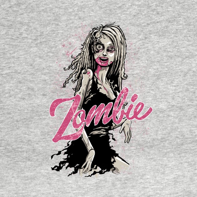 Zombie Girl by djkopet